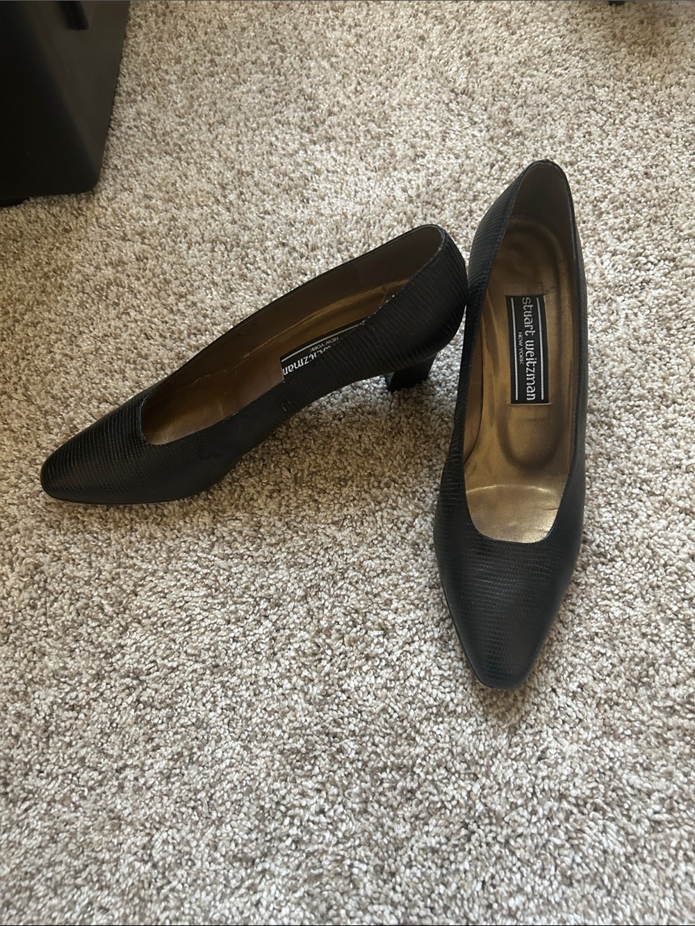 Stuart Weitzman Snake Heels